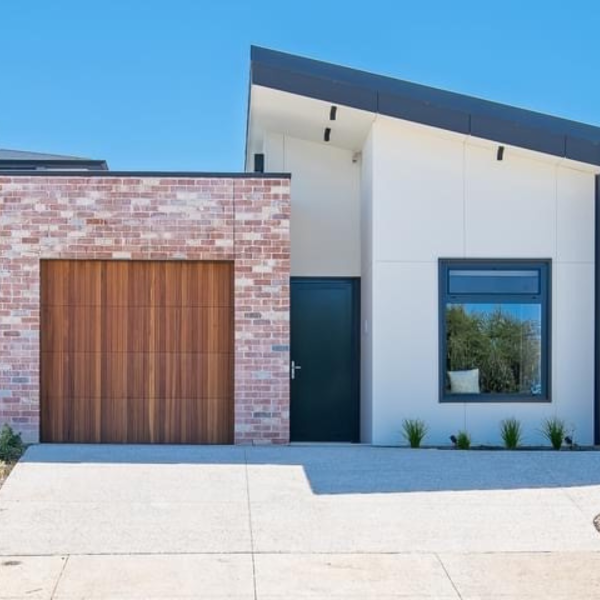 Danmar Cedar Panel garage door in natural Western Red Cedar